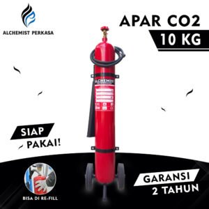 APAR 10 KG Isi CO2 - Full Set - Siap Pakai