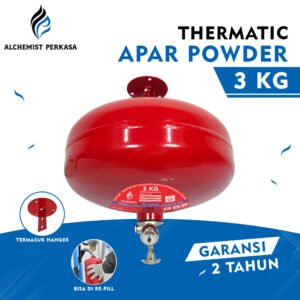 APAR Thermatic ABC Powder Kap. 3 kg - Full Set - Siap Pakai