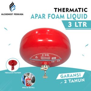APAR Thermatic Foam Liquid Kap. 3 Ltr - Full Set - Siap Pakai