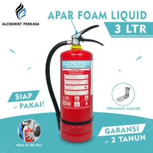APAR 3 Ltr Isi Foam Liquid - Full Set - Siap Pakai