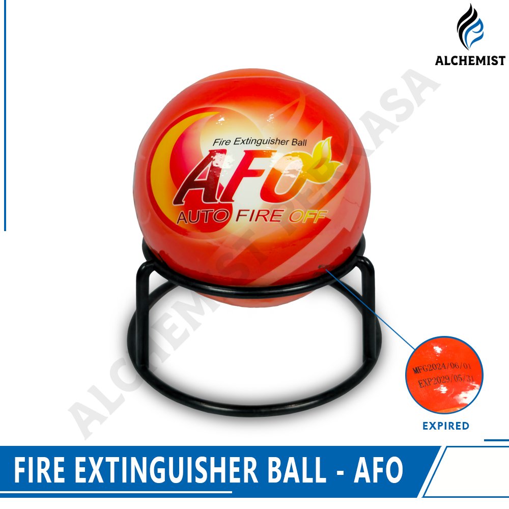 Fire Extinguisher Ball AFO - Full Set - Siap Pakai