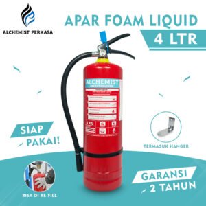 APAR 4 Ltr Isi Foam Liquid - Full Set - Siap Pakai