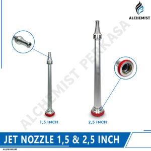 Jet Nozzle Alumunium Machino - 1,5 & 2,5 Inch