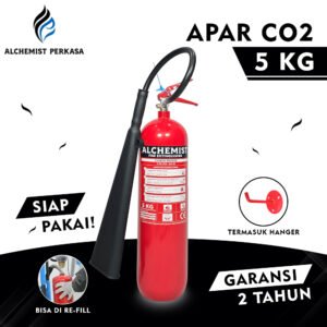 APAR 5 KG Isi CO2 - Full Set - Siap Pakai