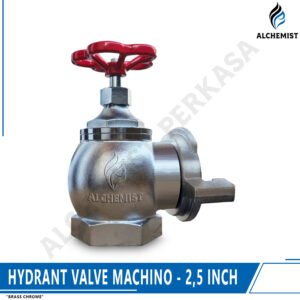 Hydrant Valve Brass Chrome - VDH - 2,5 Inch