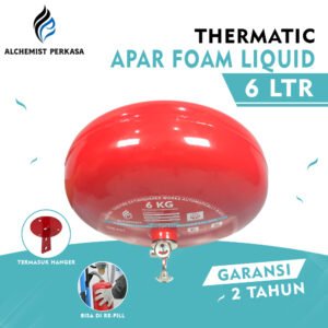 APAR Thermatic Foam Liquid Kap. 6 Ltr - Full Set - Siap Pakai