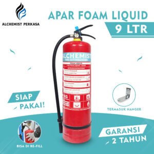 APAR 9 Ltr Isi Foam Liquid - Full Set - Siap Pakai