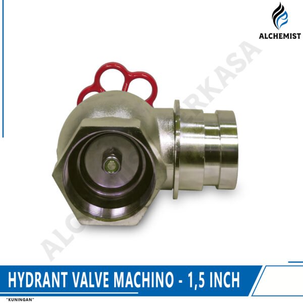 Hydrant Valve Kuningan - Machino - 1,5 Inch / 2,5 Inch - Gambar 2