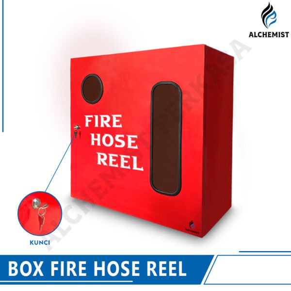Box Fire Hose Reel - 80 x 40 x 80 cm - Gambar 2