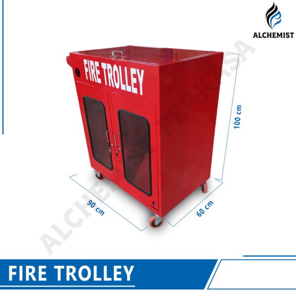 Fire Trolley - 90 x 60 x 100 cm - Gambar 2