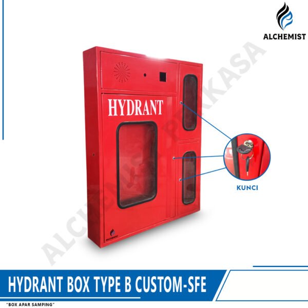 Hydrant Box Type B Custom - SFE - 110 x 20 x 125 cm - Gambar 2