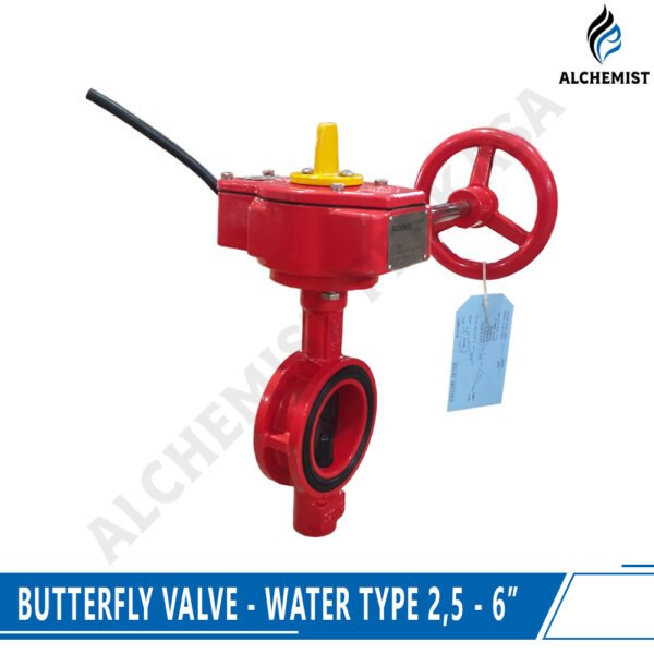 Water Valve Type Butterfly, 2,5 - 6 Inch - Gambar 2
