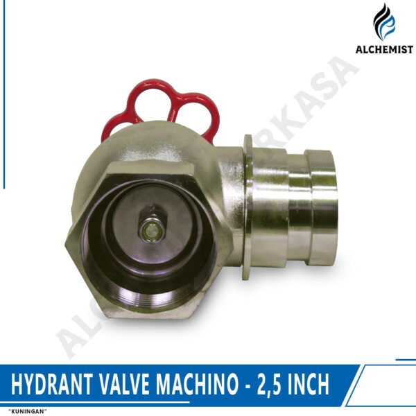 Hydrant Valve Kuningan - Machino - 1,5 Inch / 2,5 Inch - Gambar 5