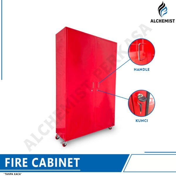 Fire Cabinet / Lemari Safety - 120 x 40 x 180 cm - Gambar 2