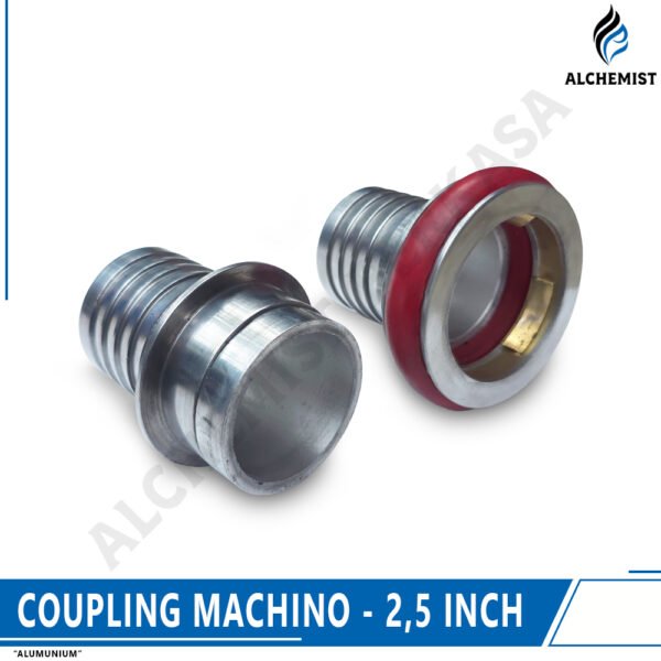 Coupling Machino Alumunium - 1,5 Inch & 2,5 Inch - Gambar 5