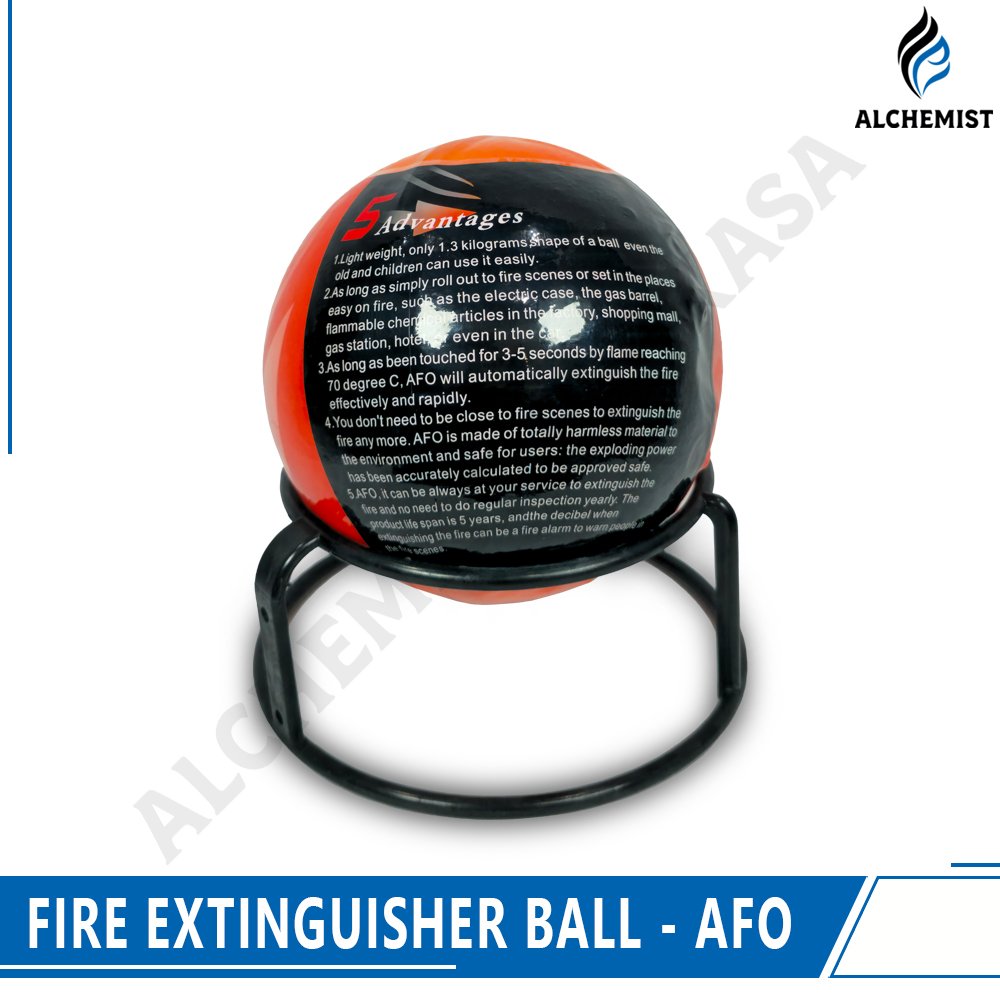 Fire Extinguisher Ball AFO - Full Set - Siap Pakai - Gambar 3