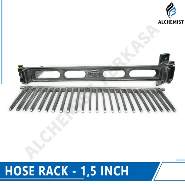 Hose Rack Alumunium / Sisir Selang Pemadam - 1,5 & 2,5 Inch - Gambar 3