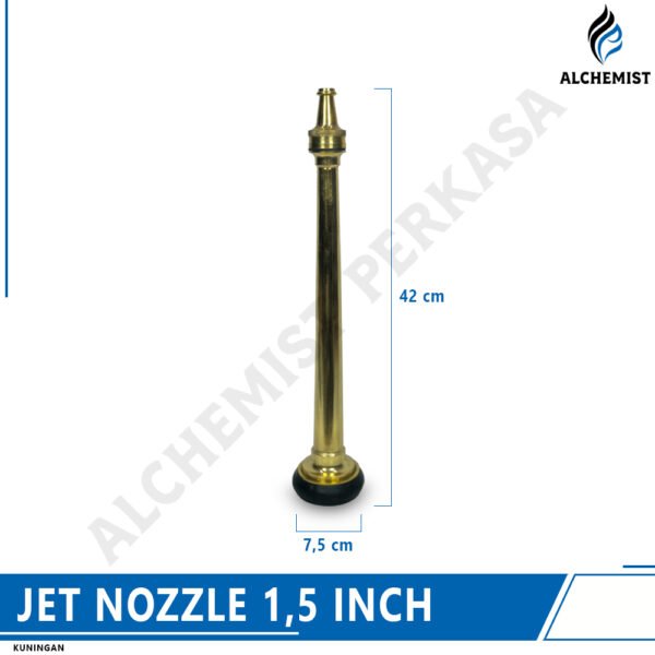 Jet Nozzle Kuningan Machino - 1,5 & 2,5 Inch - Gambar 4