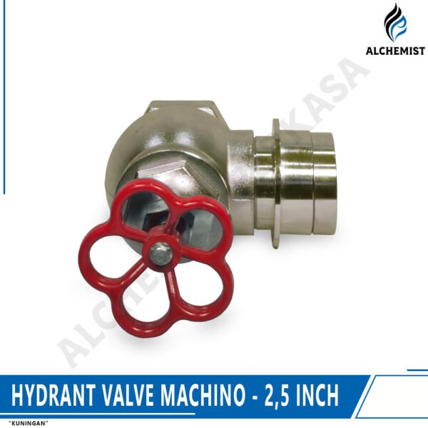 Hydrant Valve Kuningan - Machino - 1,5 Inch / 2,5 Inch - Gambar 7