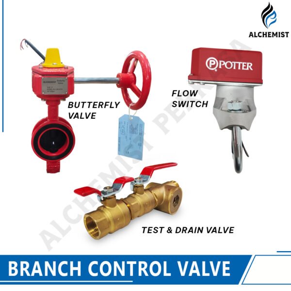 Branch Control Valve 2,5" / 3" / 4" / 6"