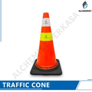 Safety Traffic Cone / Kerucut Lalu Lintas T. 75 cm / With Handle